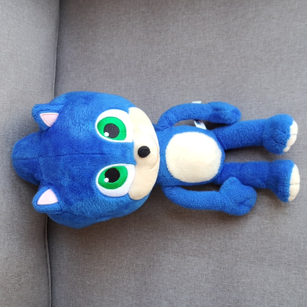 Sonic The Hedgehog 2020 Toy Factory Plush The Movie Baby Sonic Sega RARE HTF